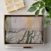 De kroonboom (door Caspar David Friedrich) Tissuepapier (Geschenk)