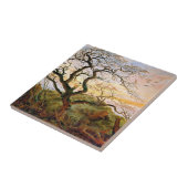 De kroonboom van Caspar David Friedrich Tegeltje (Zijkant)