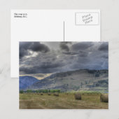 De krop is er. Postkaart van Midway B.C. (Voorkant / Achterkant)