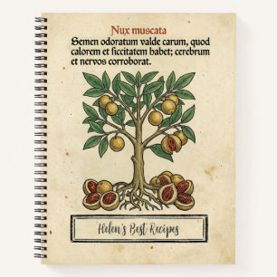 De Kruidenoorlogen Nootmuskaat: Oude Botanische Re Notitieboek