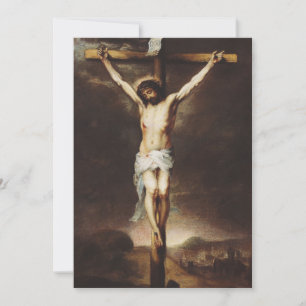 De Kruisiging door Bartolome Esteban Murillo Kaart