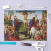 De kruisiging door Benvenuto di Giovanni Tissuepapier (Craft)