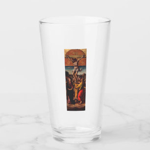 De Kruisiging door Carlo Crivelli Glas