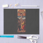 De kruisiging door Carlo Crivelli Tissuepapier (Craft)