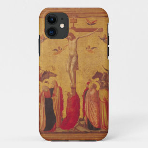 De Kruisiging (tempera op paneel) iPhone 11 Hoesje