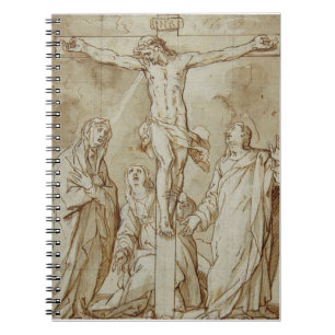 De kruisiging van Jezus Christus Notitieboek