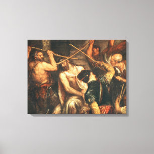 De kruising met Thorns Canvas Afdruk