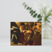 De kruising met Thorns door Caravaggio (1602-1604) Briefkaart (Staand voorkant)