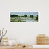 De kruising van de San Joaquin, Paraguay, 1865 Poster (Keuken)