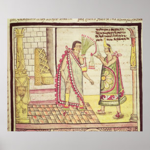De kruising van Montezuma II Poster