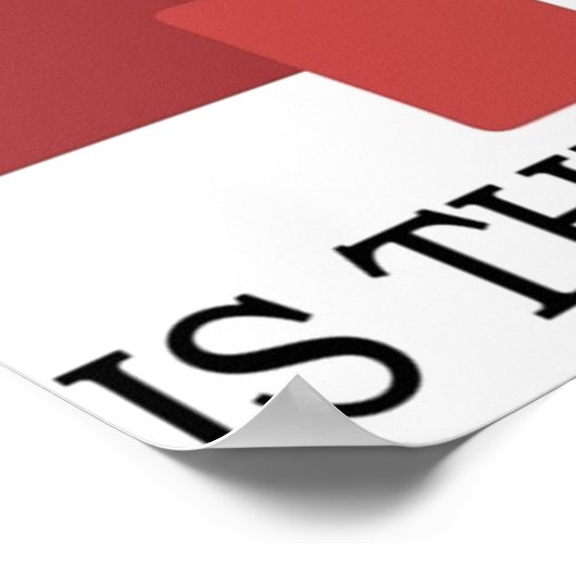 De Krusty Krab Pizza Poster (Hoek)