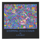 De kubus - Art Title - STEPPING IN CHAOS (Voorkant)