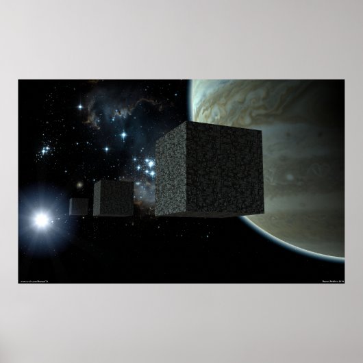 De kubussen poster (Voorkant)