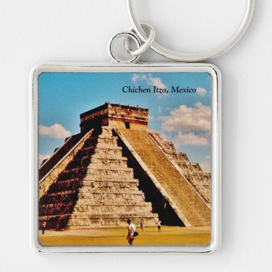 De Kukulkan Piramide Sleutelhanger (Voorkant)