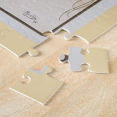 De kunst 1898 door Alphonse Mucha Legpuzzel (Zijkant)