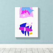 De kunst opslaan canvas afdruk (Insitu (Houten vloer))