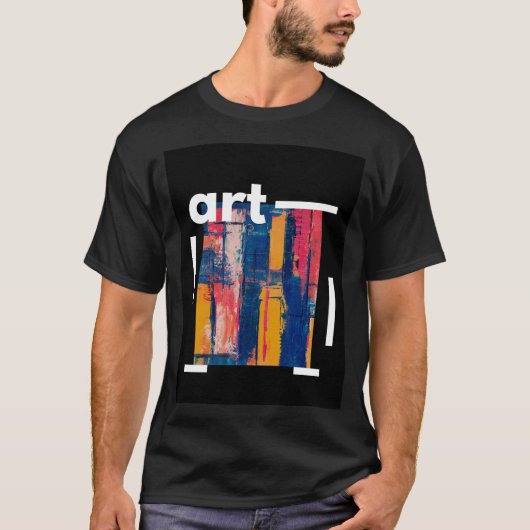 De kunst t-shirt (Voorkant)