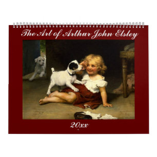 De kunst van Arthur John Elsley Kalender
