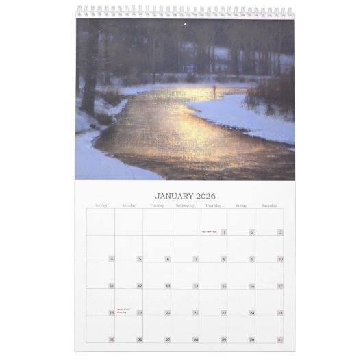 De kunst van Brent Cotton Kalender (Jan 2026)