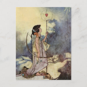De kunst van Charles Robinson uit Love Songs and S Briefkaart