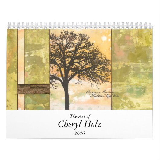 De kunst van CHERYL HOLZ Agenda 2016 Kalender (Hoes)