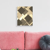 De kunst van de box Design Canvas Afdruk (Insitu (Woonkamer))