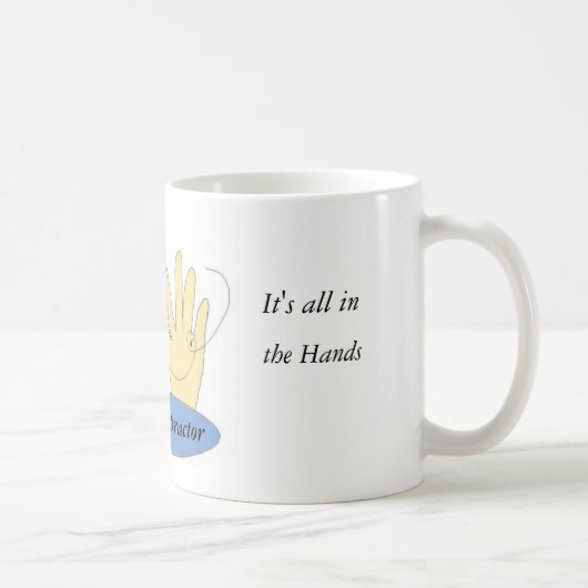 De kunst van de chiropraktijk koffiemok (Rechts)