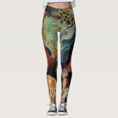 De kunst van de Natuur door Ernst Haeckel Leggings (Voorkant)