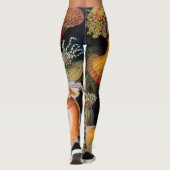 De kunst van de Natuur door Ernst Haeckel Leggings (Achterkant)