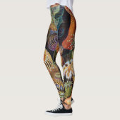 De kunst van de Natuur door Ernst Haeckel Leggings (Links)