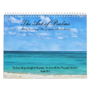 De kunst van de Psalmen Bijbelvers Kalender Kunst