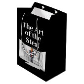De kunst van de Steal Trump Gift Bag Medium Cadeauzakje (Achterkant Gekanteld)