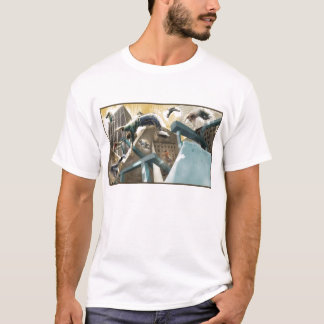De kunst van de vrije loop t-shirt