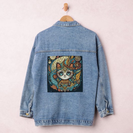 De kunst van doodle denim jacket (Hangar)