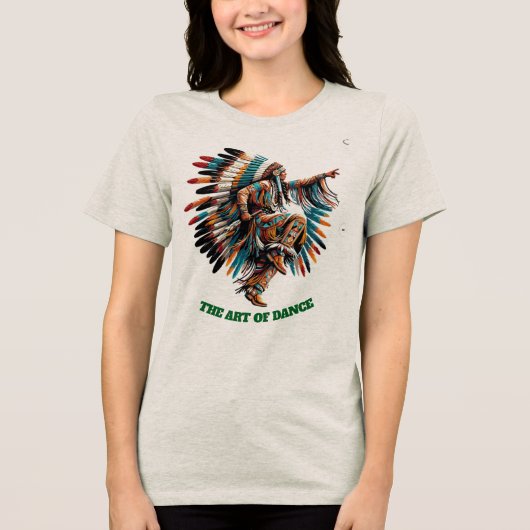 de kunst van het dans t-shirt (Voorkant)