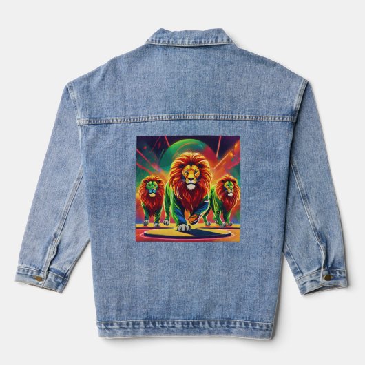 De kunst van het gelaagdheid: Vrouwen Designer Jac Denim Jacket (Achterkant)