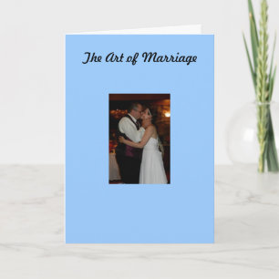 De kunst van het huwelijk kaart