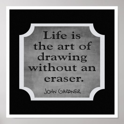 De Kunst van het Leven --- Kunstprint Poster (Voorkant)