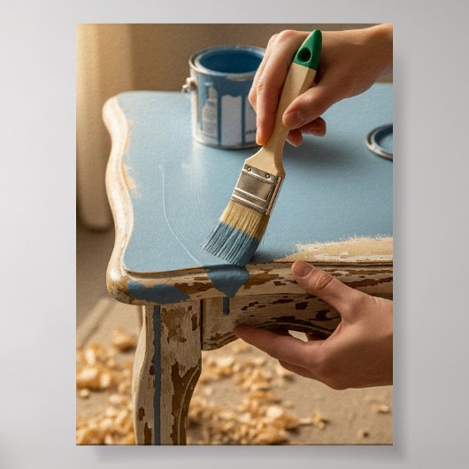 De kunst van het opknappen poster (Voorkant)