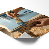 De kunst van het opknappen poster (Hoek)