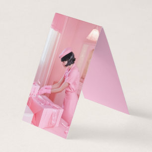 De Kunst van het Roze Inpakken van Cadeaus Kaart