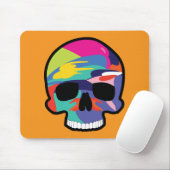 De kunst van het skelet muismat (Met muis)