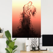 De kunst van het spel poster (Thuiskantoor)