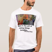 De kunst van het zien t-shirt (Voorkant)