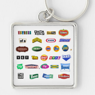 De Kunst van Logos Sleutelhanger