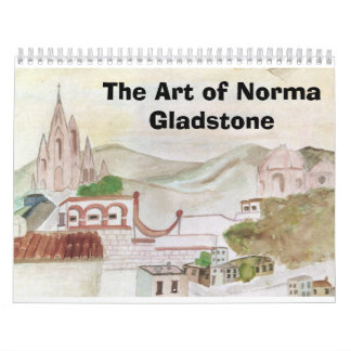 De kunst van Norma Gladstone Kalender