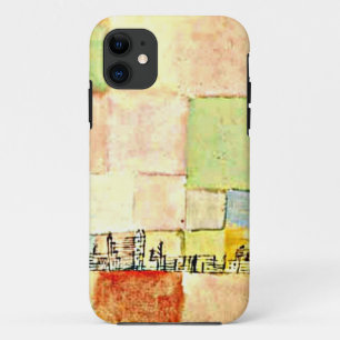 De kunst van Paul Klee - Neuer Stadtteil in M iPhone 11 Hoesje