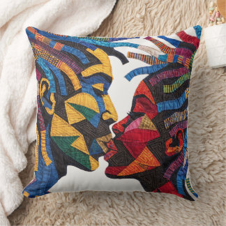 De kunst van quilten sierkussen vieren