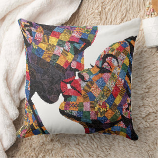 De kunst van quilten sierkussen vieren