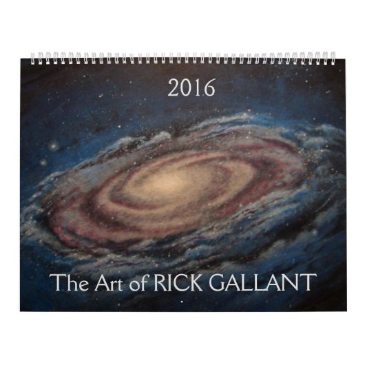De kunst van Rick Gallant Kalender (Hoes)